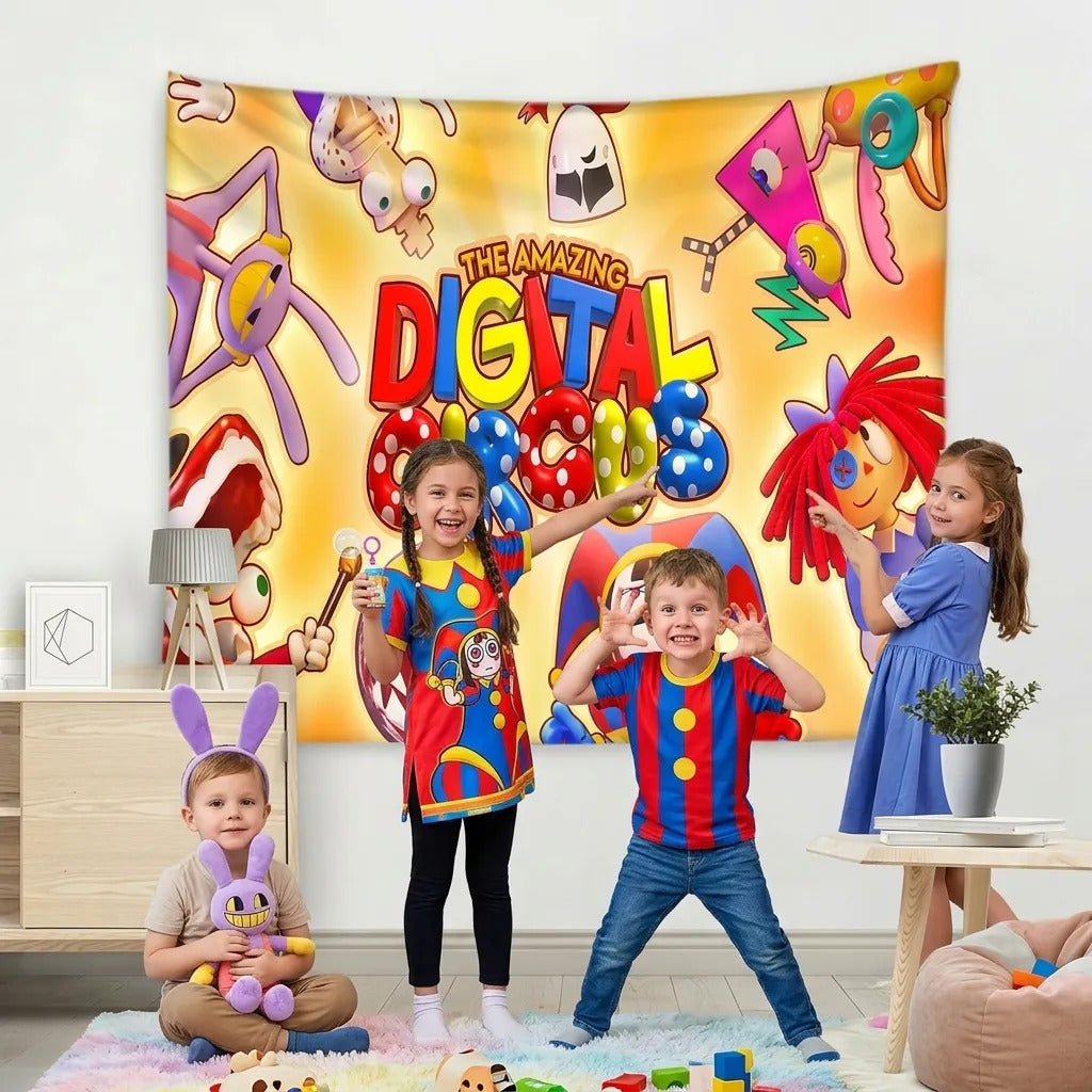 Tela De Fondo The Amazig Digital Circus Cumpleaños