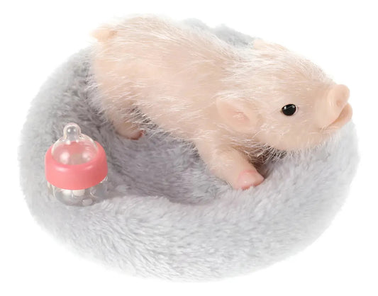 Bebé Cerdito Reborn Silicona Mascota Realista Tik Tok