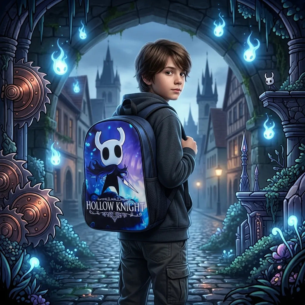 Mochila Hollow Knight Gran Calidad