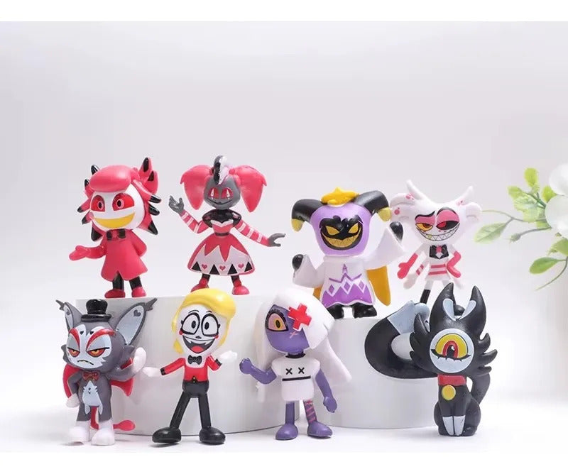 Set De Figuras Hazbin Hotel Alastor