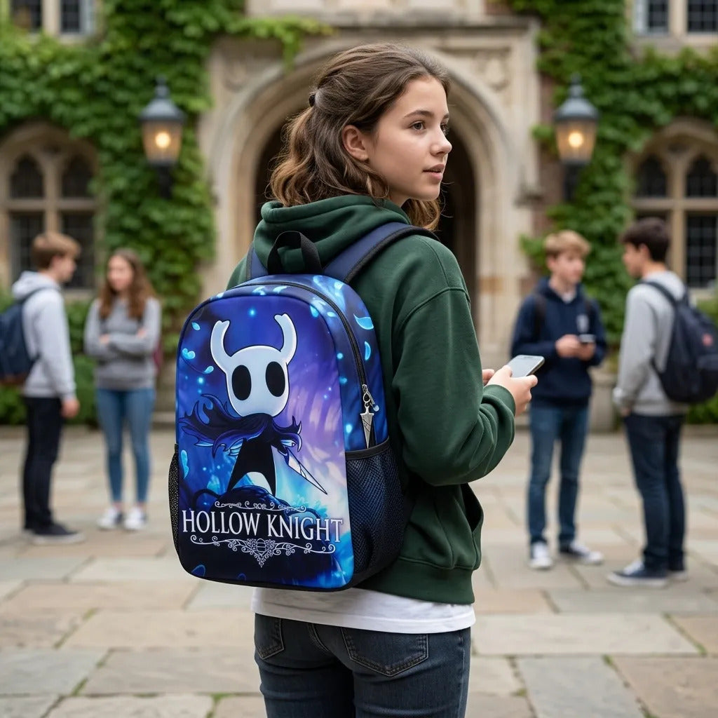 Mochila Hollow Knight Gran Calidad