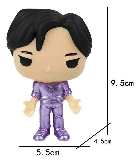 Set 10 Figuras Las Guerreras K-pop Demon Huntrix Colección