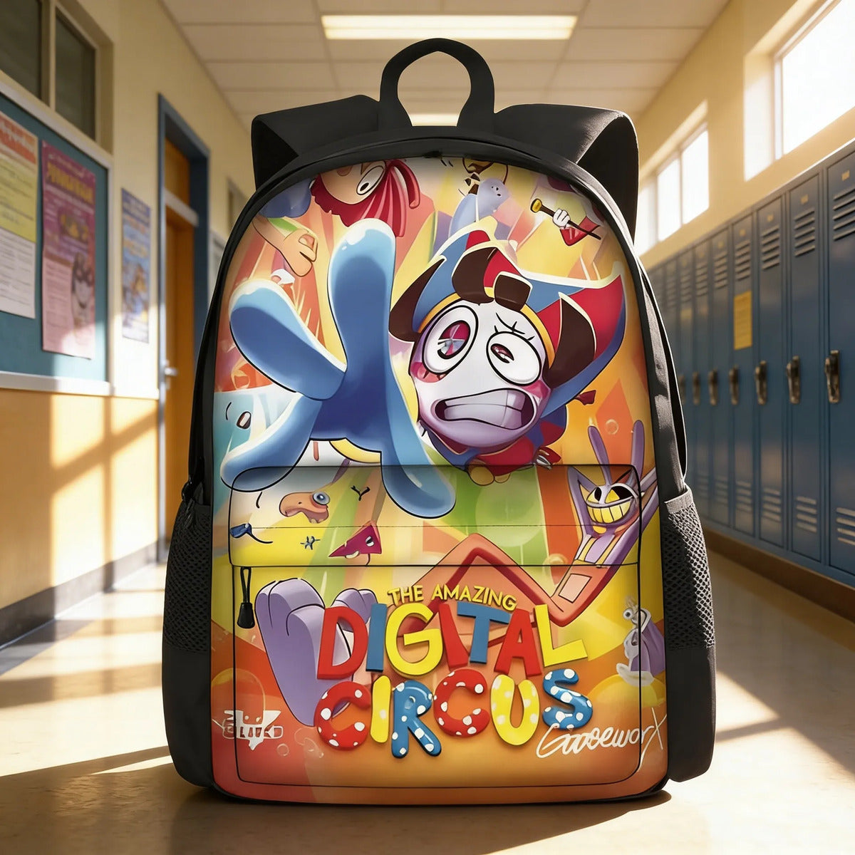 The Amazing Digital Circus Mochila Pomni Escolar