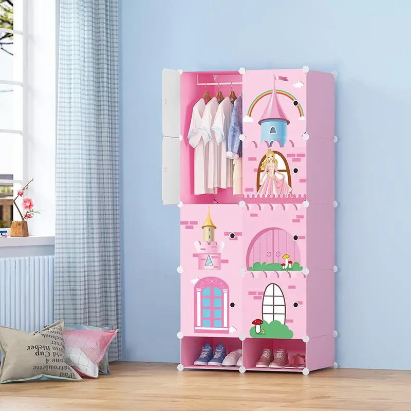 Closet Niños Ropero Plegable Modular Organizador Infantil