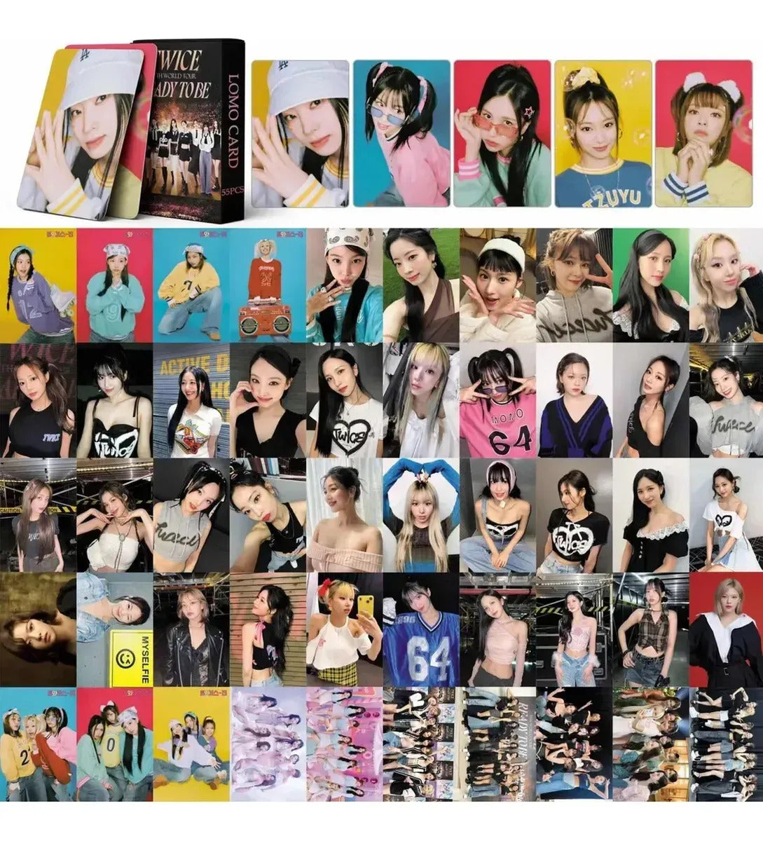 Cartas Twice Ready To Be Fotos 55 Piezas