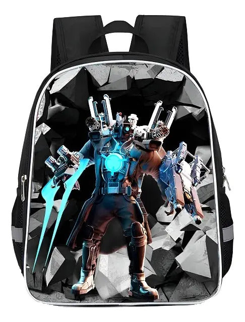Titan Camara Mochila Escolar Skibidi Toilet Titan Camaraman