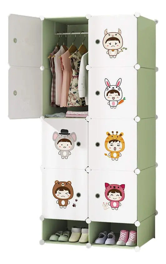 Closet Niños Ropero Plegable Modular Organizador Infantil