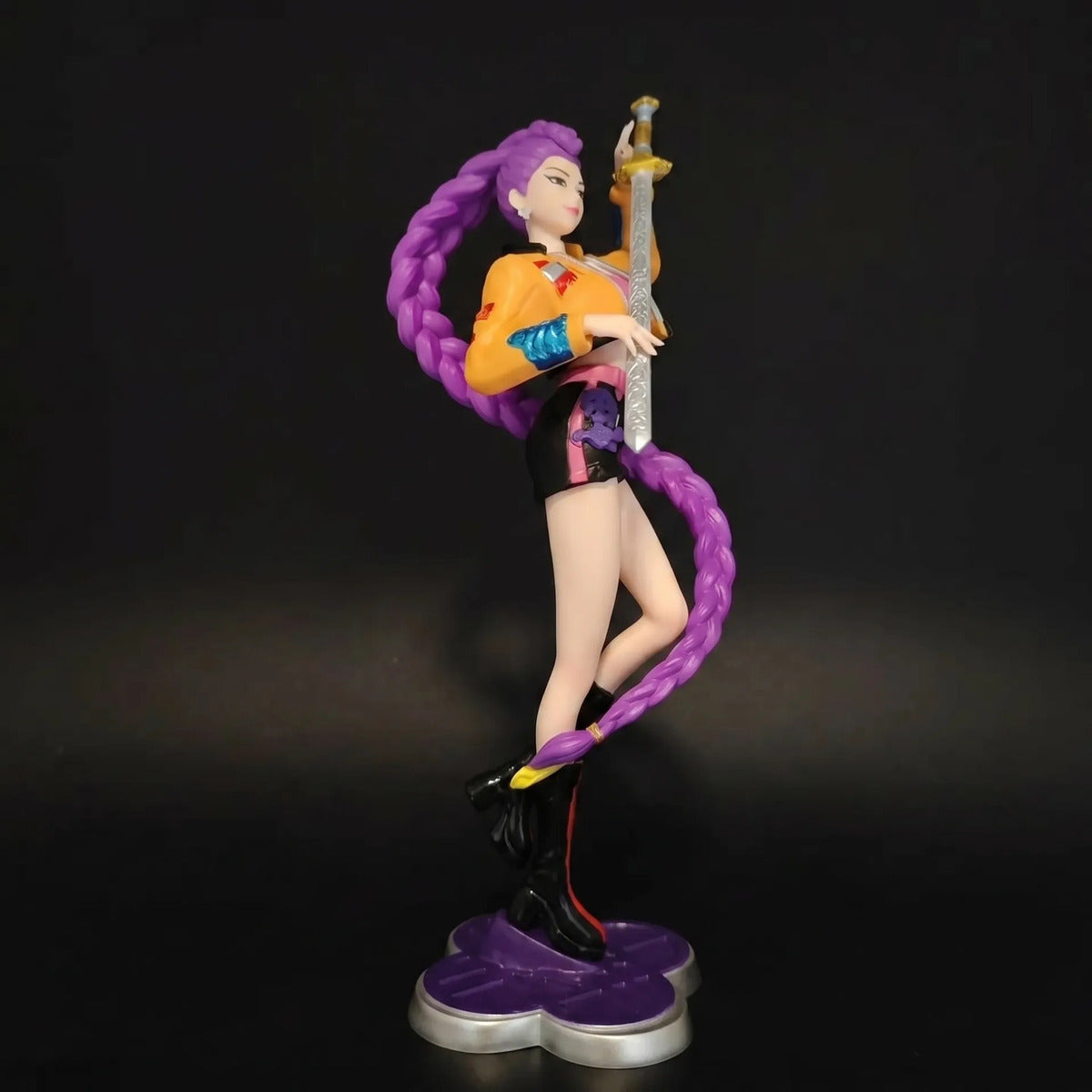 Huntrix Figura Rumi Guerreras K-pop Demon Hunter Gran Tamaño