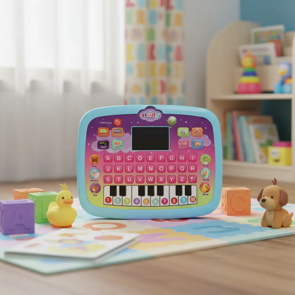 Tablet Educativa Infantil Bilingue Y Música 5 Años A 12 Años