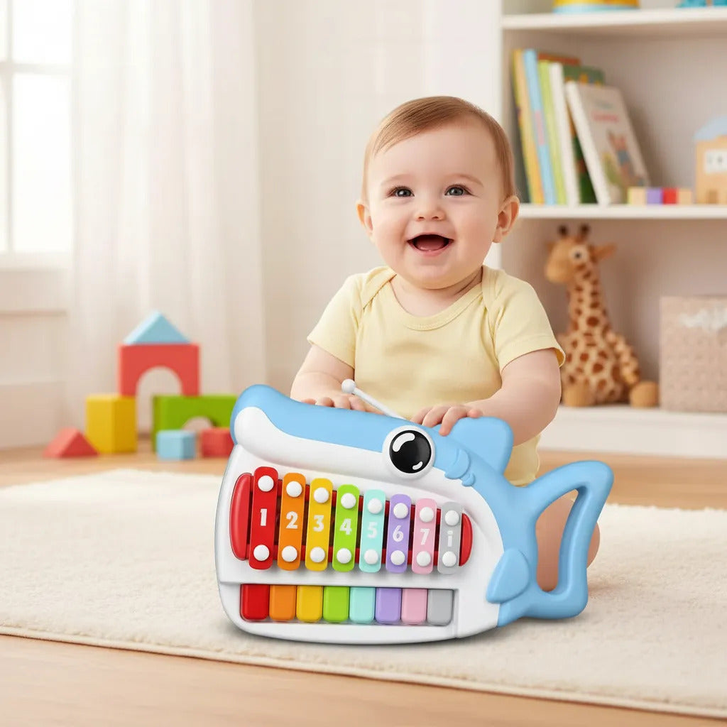 Piano Bebe Xilófono Infantil Para Niños Didactico Músical