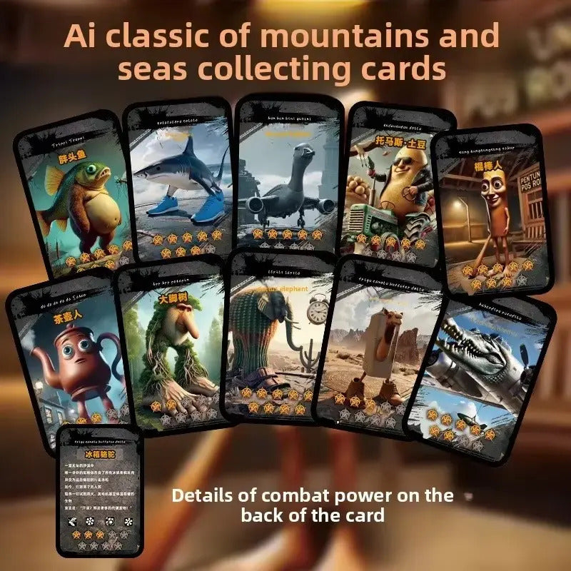 Juego De Cartas Brainrot Coleccionables Tralalero Tralala
