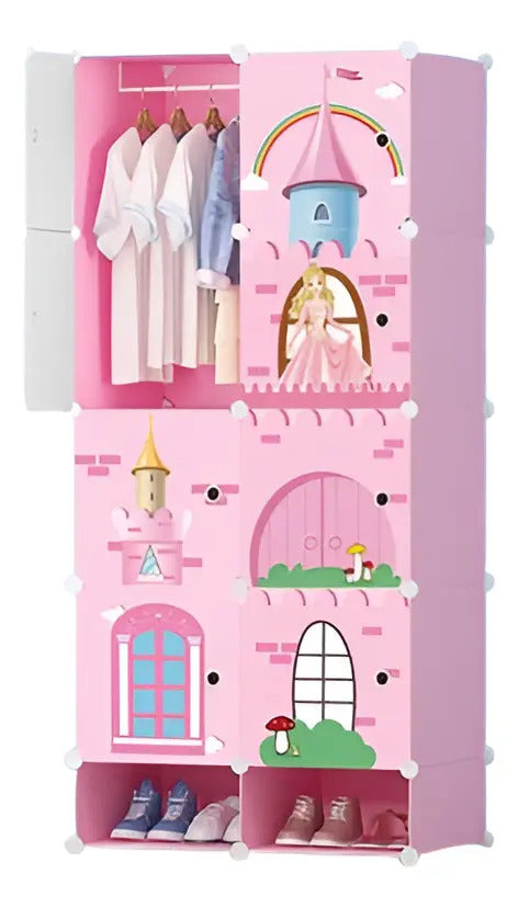 Closet Niños Ropero Plegable Modular Organizador Infantil