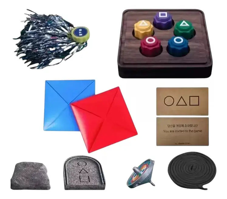 Gonggi El Juego Del Calamar Set De Juegos