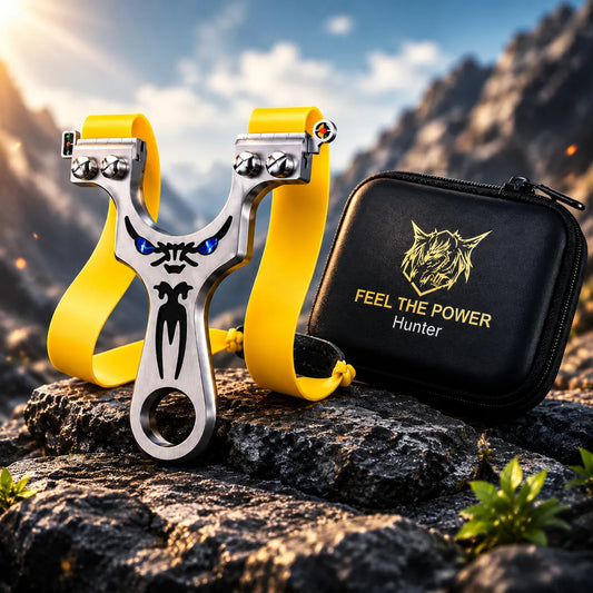 Resortera Profesional Caza Y Deporte De Acero Hunter