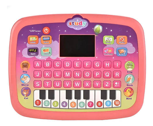 Tablet Educativa Infantil Bilingue Y Música 5 Años A 12 Años
