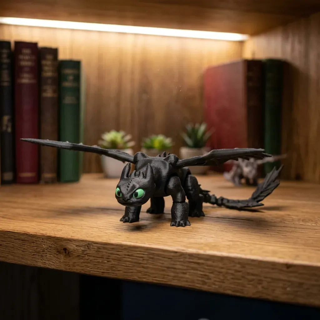 Figura Furia Nocturna Como Entrenar A Tu Dragón