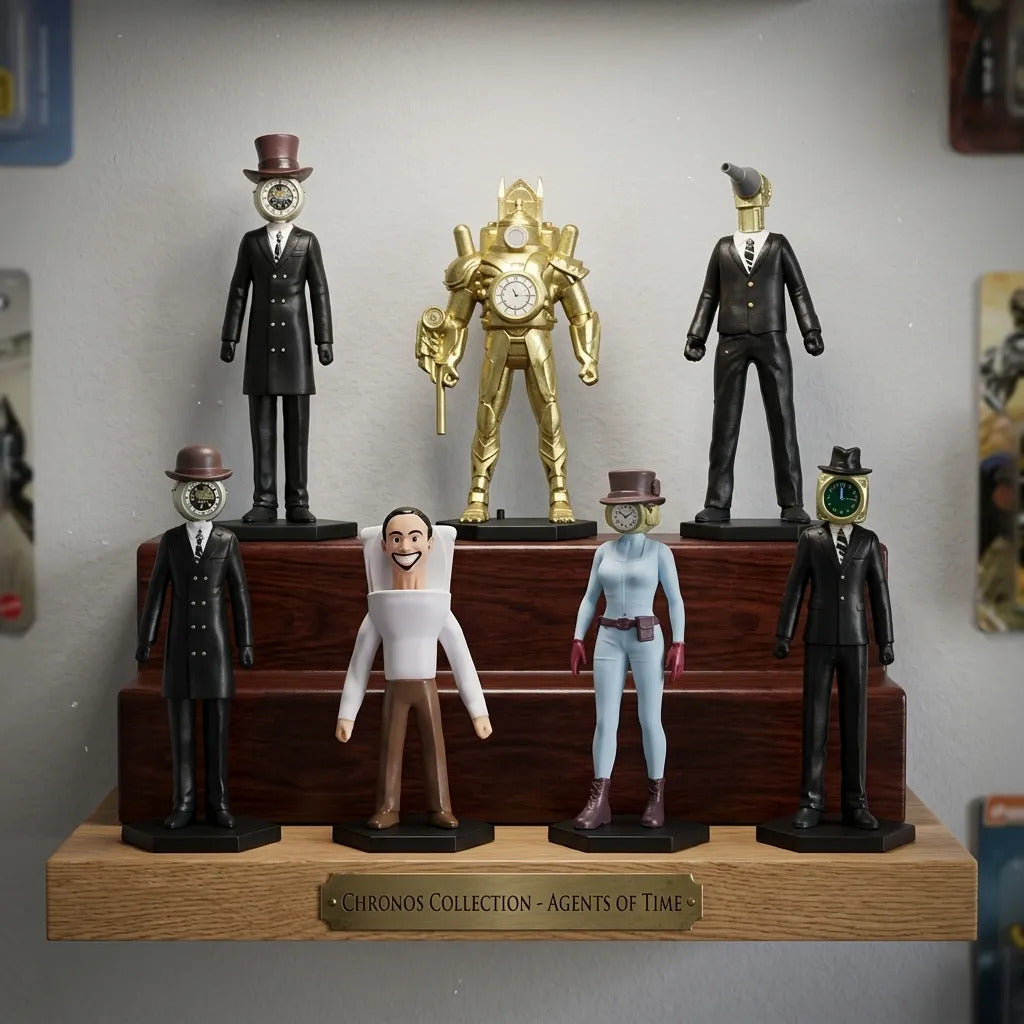 Figuras Skibidi Toilet Multiverse Clock Woman