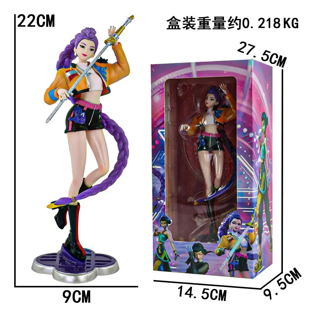 Huntrix Figura Rumi Guerreras K-pop Demon Hunter Gran Tamaño