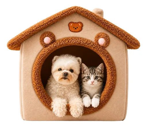 Casita Para Perritos O Gatitos Casa Para Mascotas