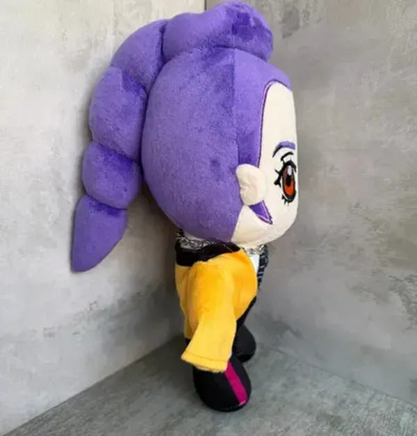 Peluche Rumi Huntrix Guerreras Kpop Lila