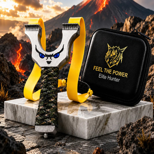 Resortera Profesional Caza Y Deporte De Acero Elite Hunter