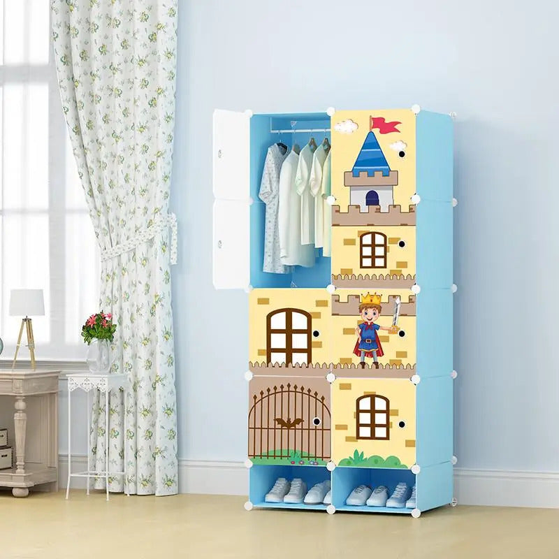Closet Niños Ropero Plegable Modular Organizador Infantil