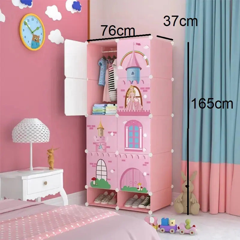 Closet Niños Ropero Plegable Modular Organizador Infantil