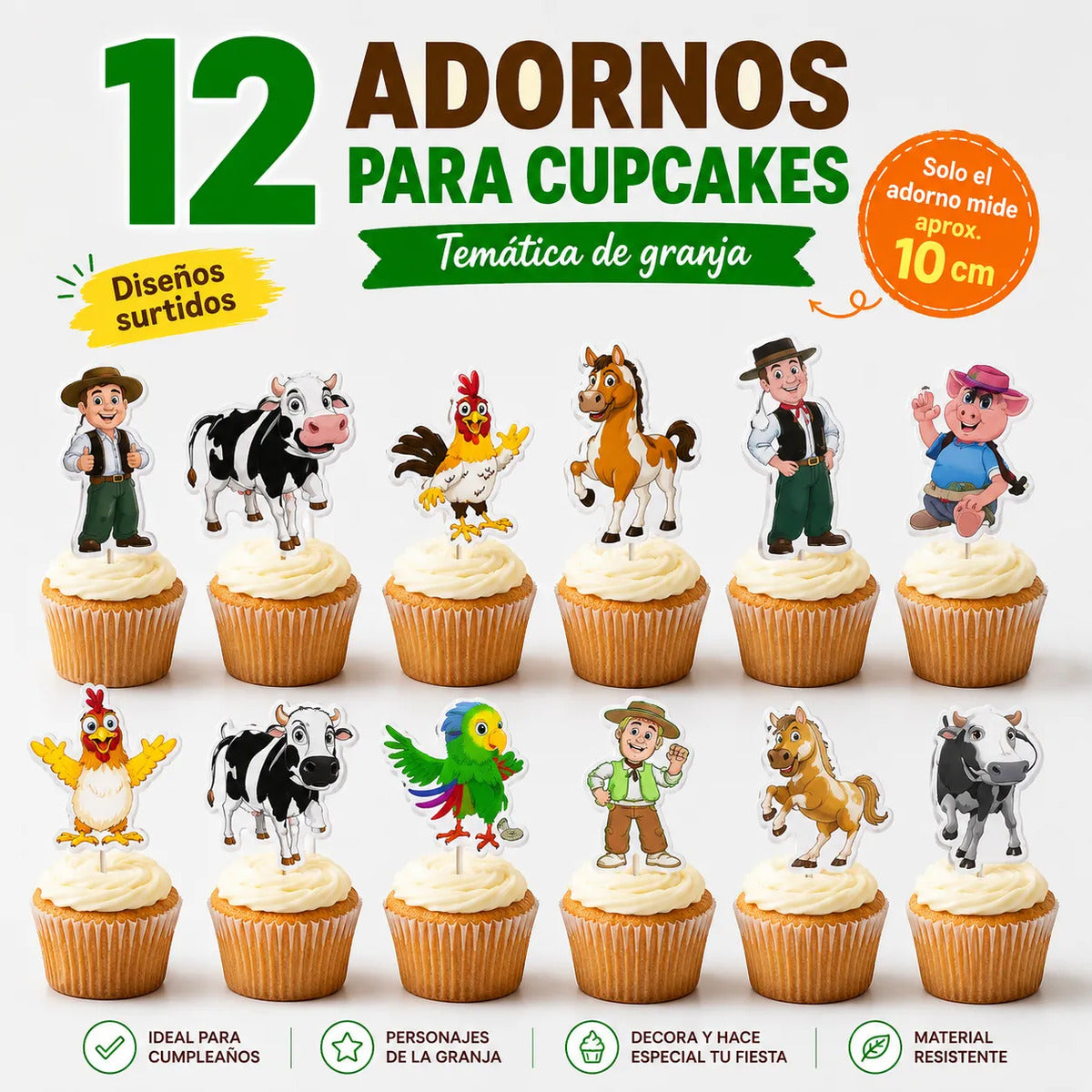 Kit Cotillón La Granja De Zenón Set De Cumpleaños