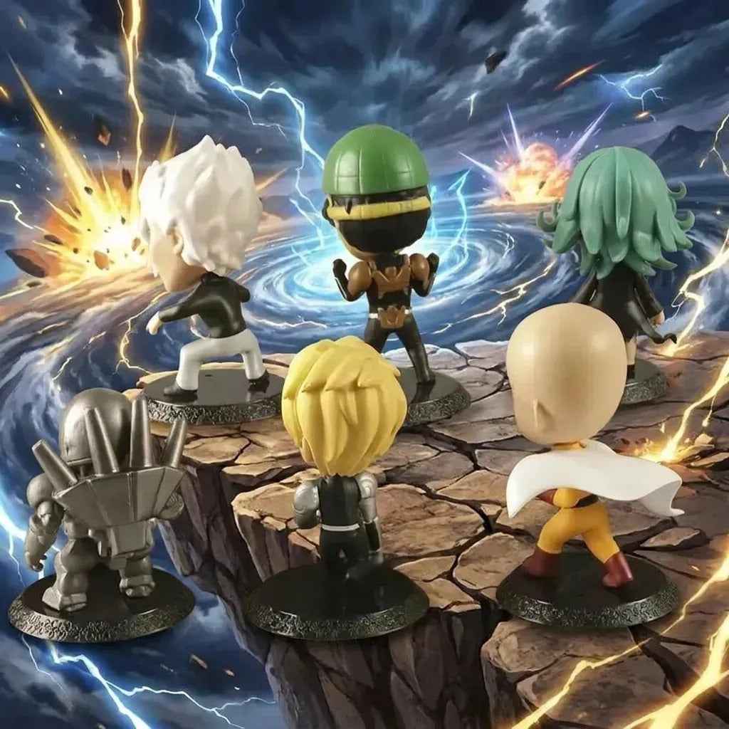 Saitama Set De Figuras One Punch Man