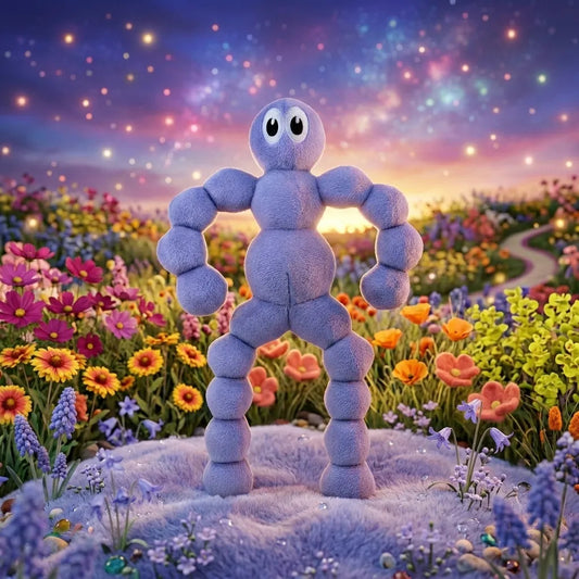 Orbsman Peluche Hombre Azul The Amazing Digital Circus 2