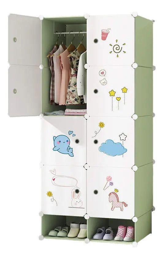 Closet Niños Ropero Plegable Modular Organizador Infantil