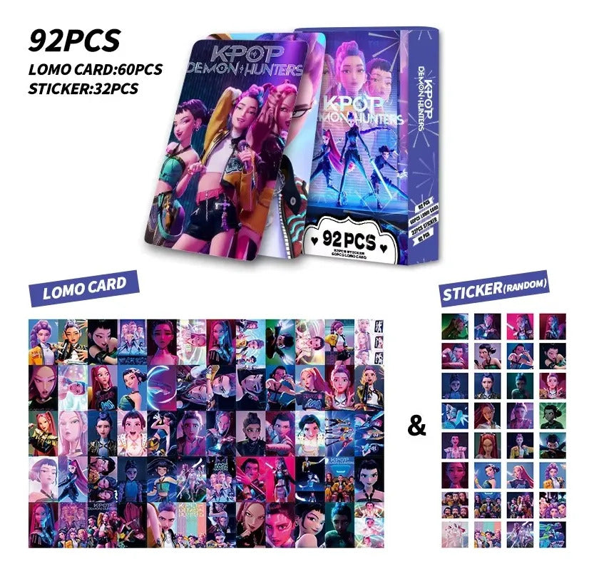 Guerreras K-pop Huntrix Juego De Cartas 92 Piezas