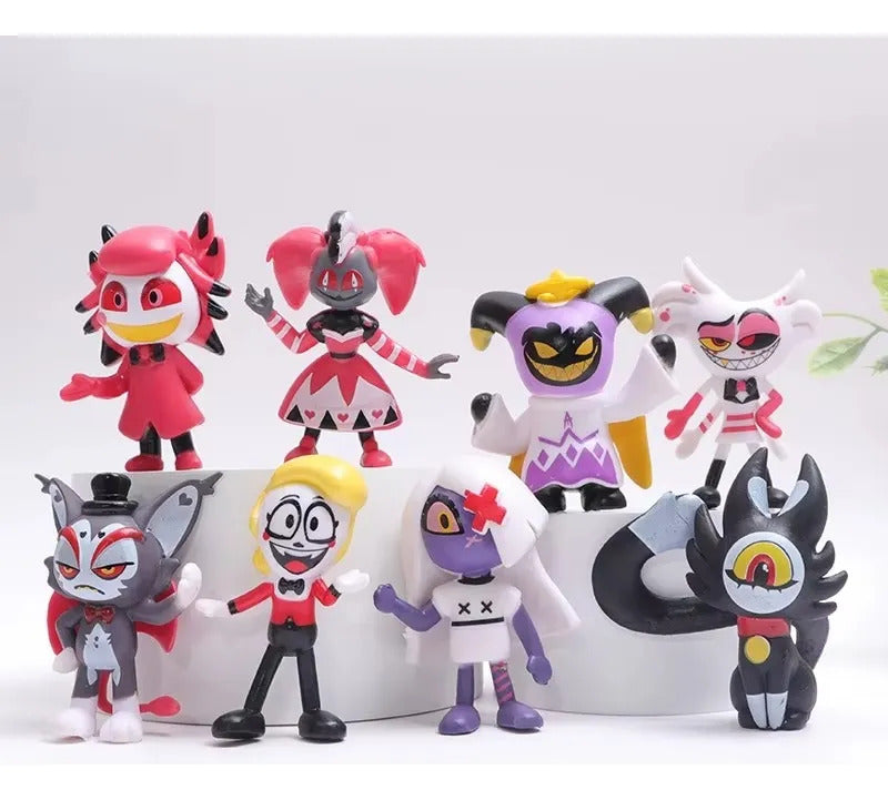 Set De Figuras Hazbin Hotel Alastor