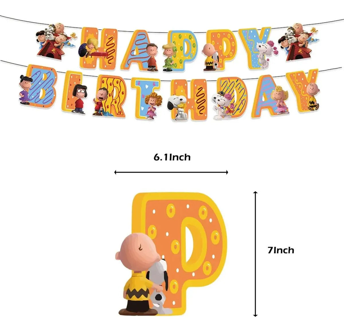 Kit Cotillón Snoopy Cumpleaños