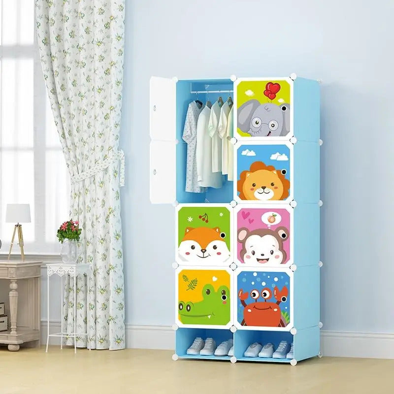 Closet Niños Ropero Plegable Modular Organizador Infantil