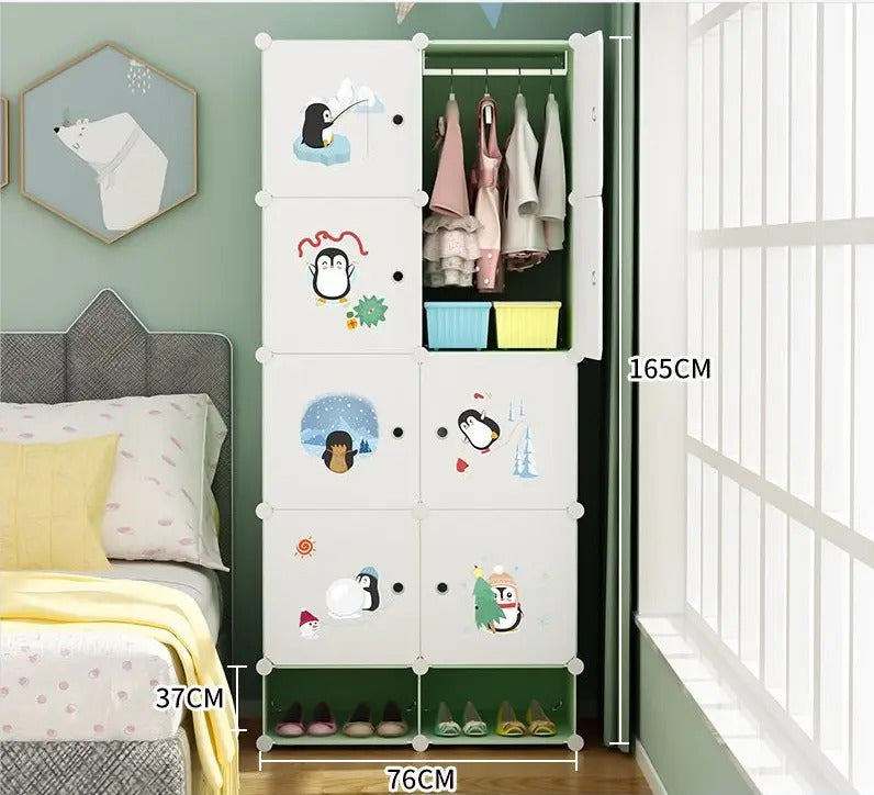 Closet Niños Ropero Plegable Modular Organizador Infantil