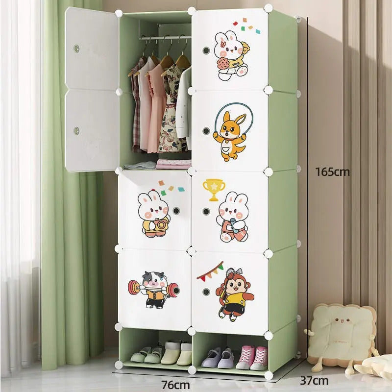 Closet Niños Ropero Plegable Modular Organizador Infantil