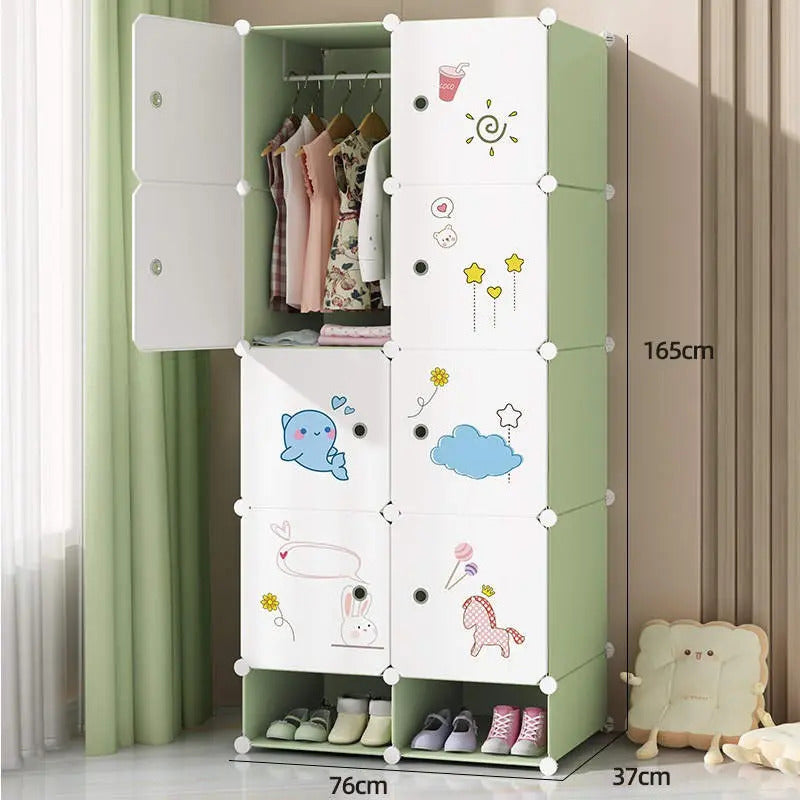 Closet Niños Ropero Plegable Modular Organizador Infantil