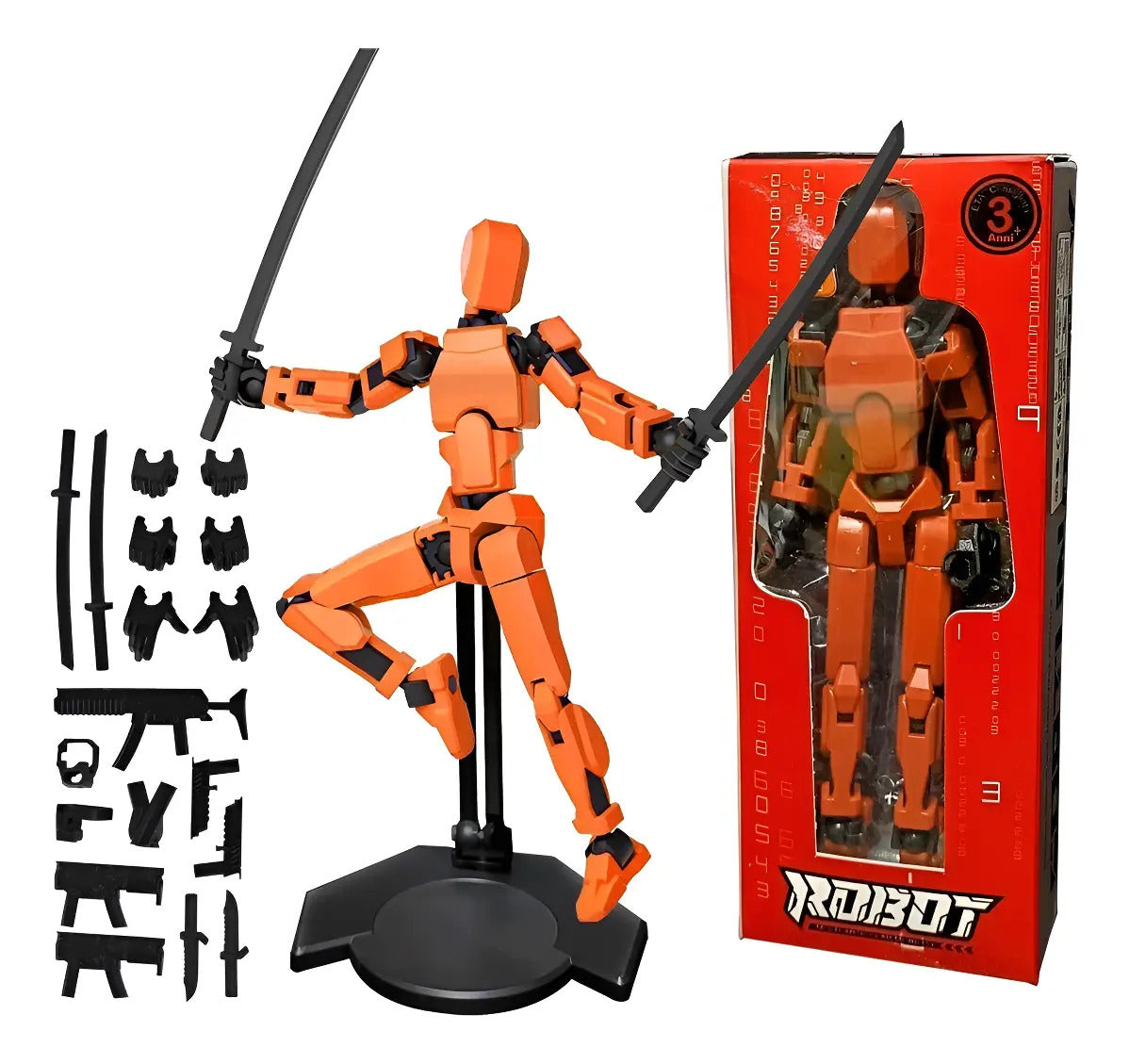 Figura Misión 13 Dummy 13 Armada En Caja Magnético