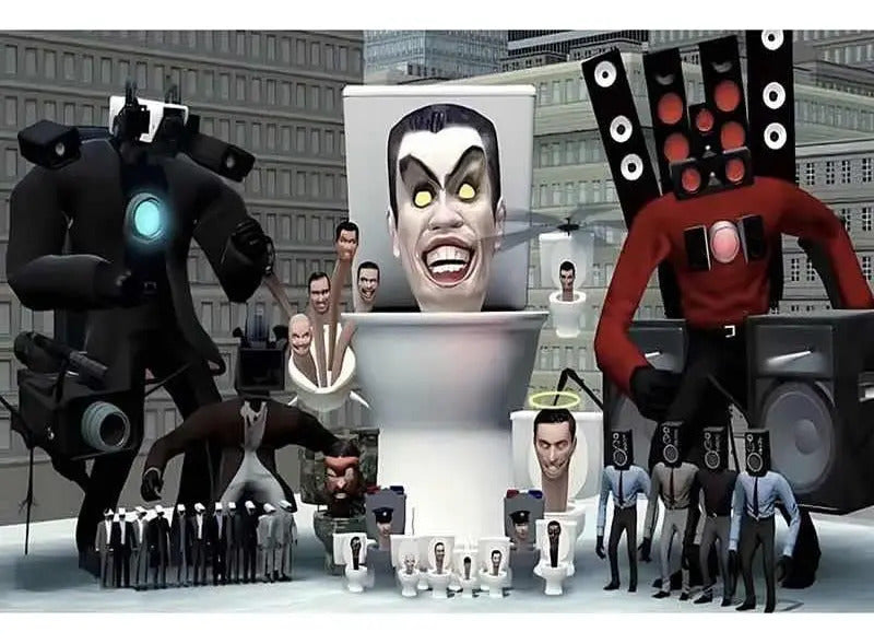 Figuras Skibidi Toilet Multiverse Clock Woman