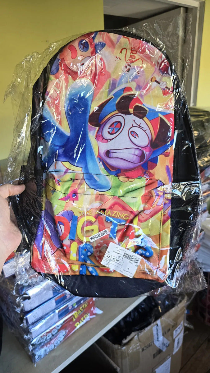The Amazing Digital Circus Mochila Pomni Escolar