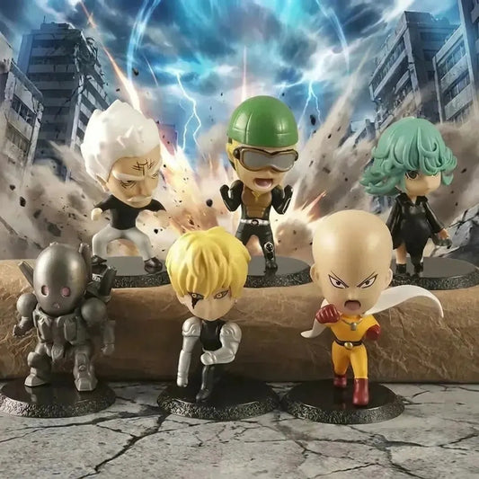 Saitama Set De Figuras One Punch Man