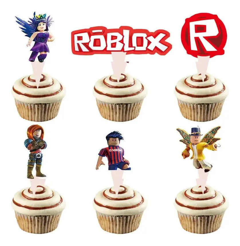 Kit Cotillón Cumpleaños Roblox Globos Y Adornos