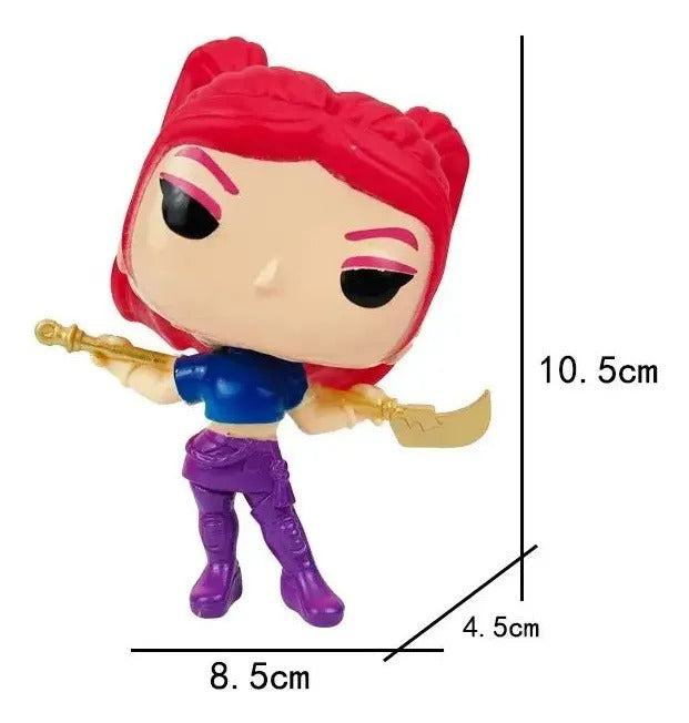 Set 10 Figuras Las Guerreras K-pop Demon Huntrix Colección