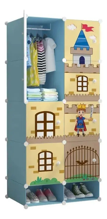 Closet Niños Ropero Plegable Modular Organizador Infantil