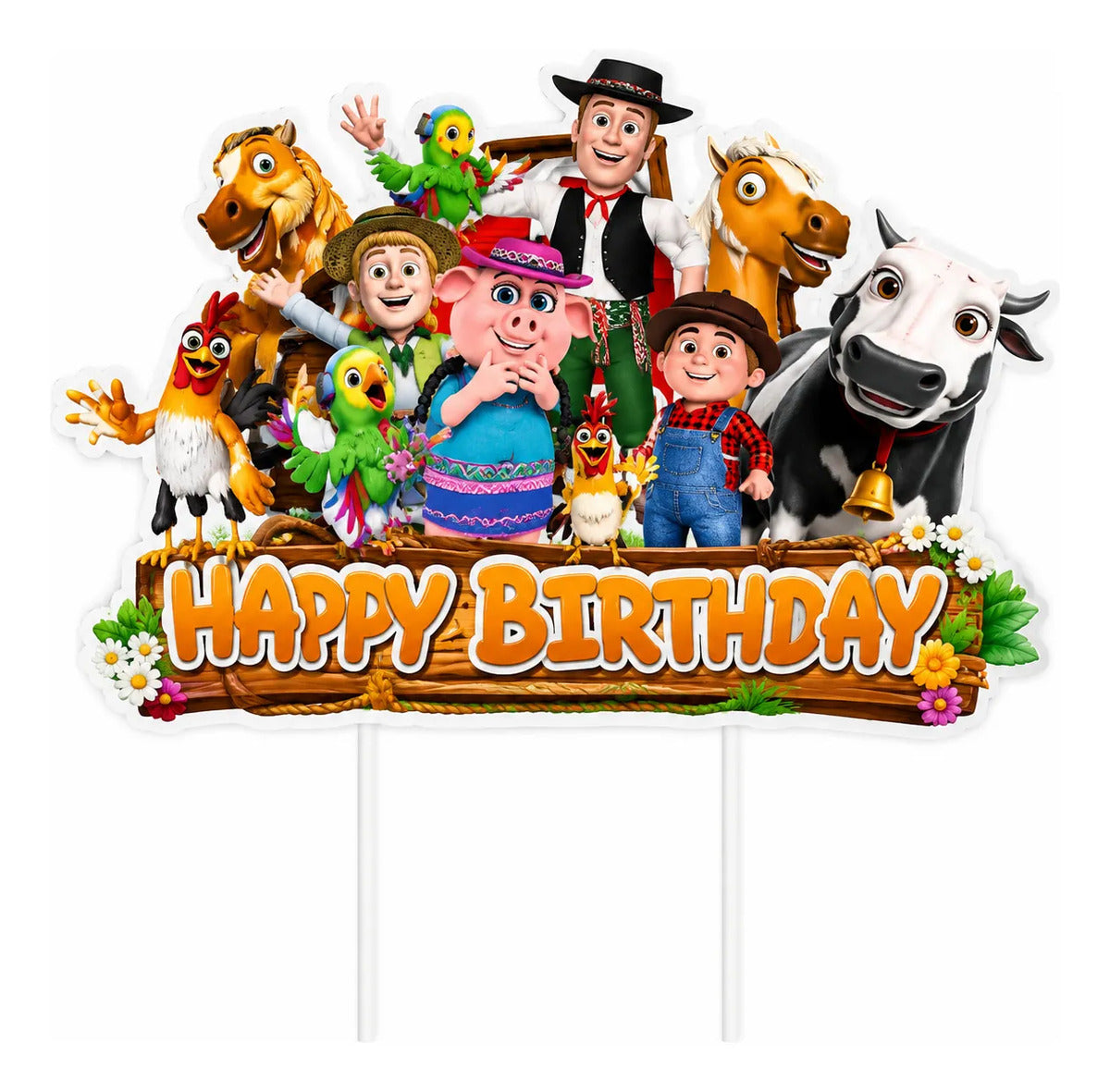 Kit Cotillón La Granja De Zenón Set De Cumpleaños