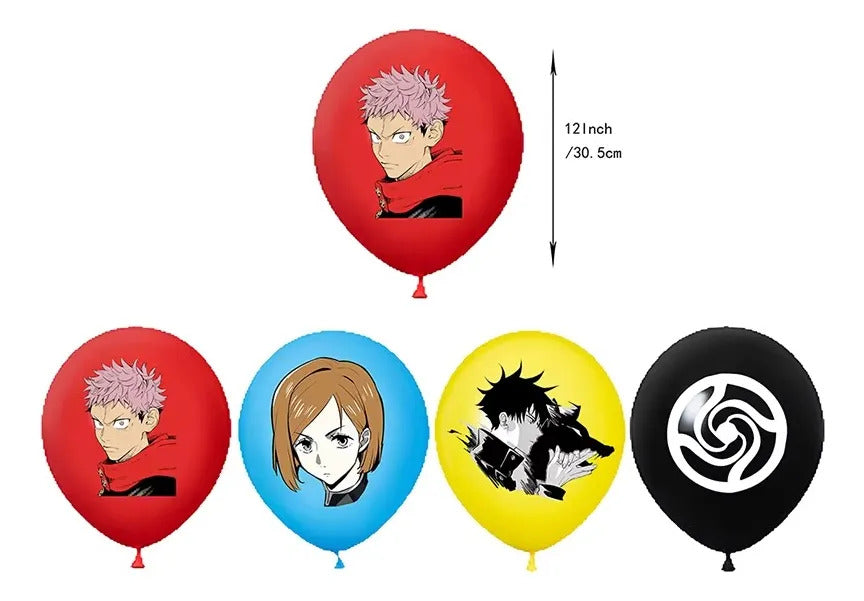 Set De Cumpleaños Jujutsu Kaisen Cotillón