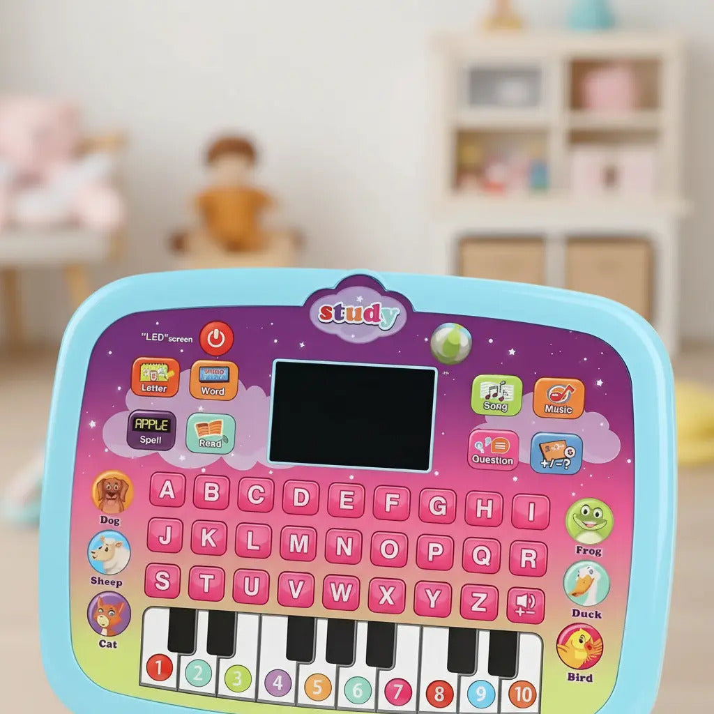 Tablet Educativa Infantil Bilingue Y Música 5 Años A 12 Años