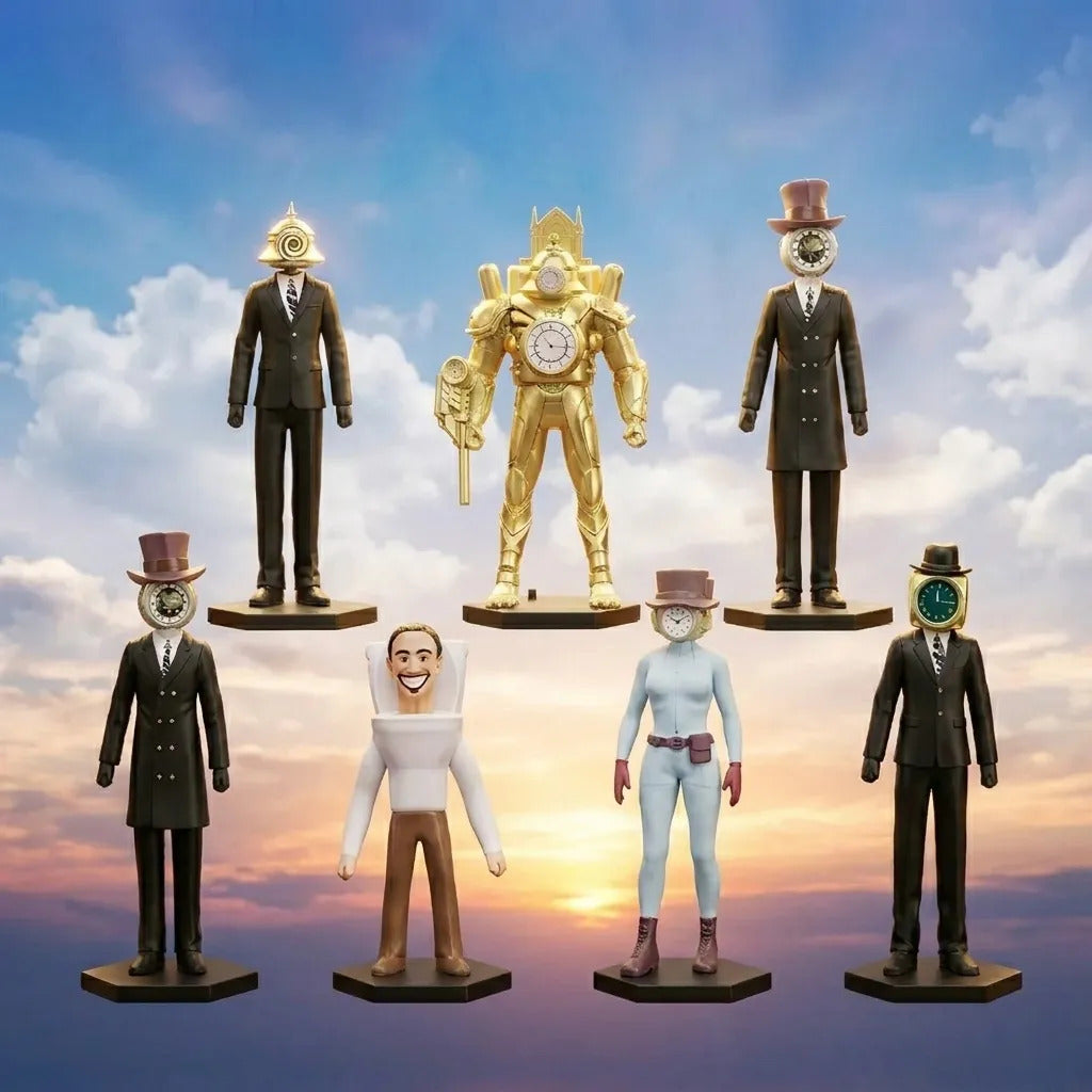 Figuras Skibidi Toilet Multiverse Clock Woman