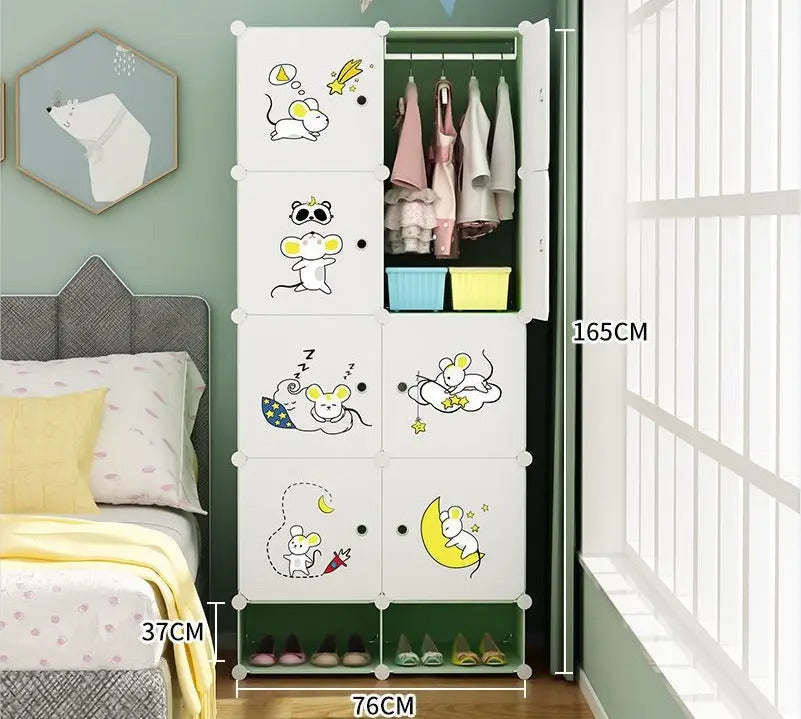 Closet Niños Ropero Plegable Modular Organizador Infantil
